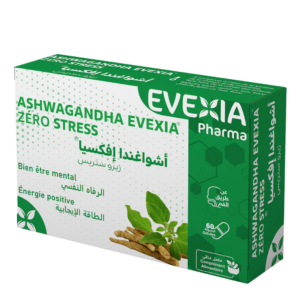 Evexia Ashwagandha stress relaxation Algérie