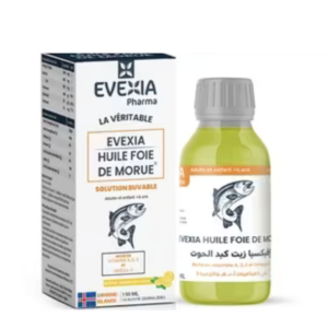 Evexia huile de foie de morue buvable Algérie