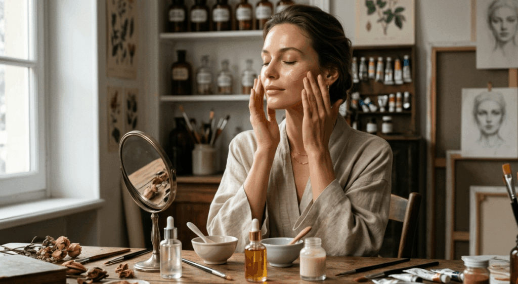 routine soin visage