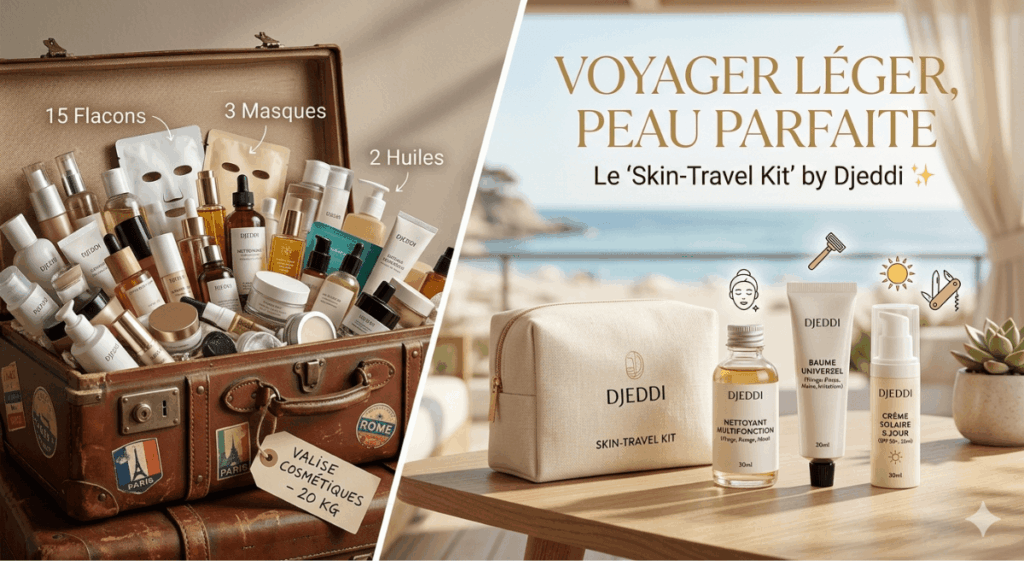 Routine voyage peau