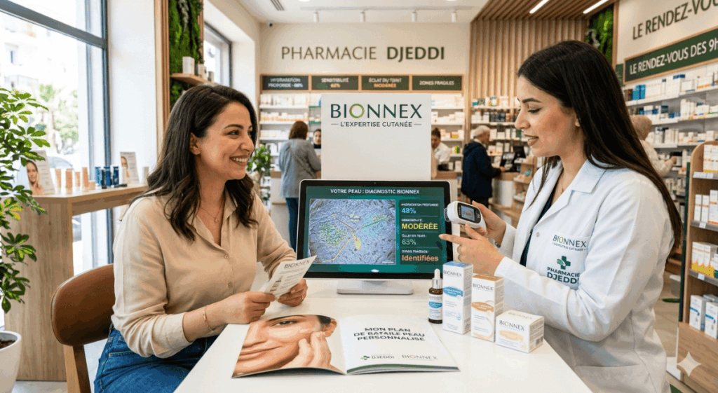 Animation Bionnex pharmacie Djeddi
