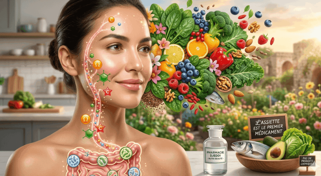 santé nutritionnelle et peau