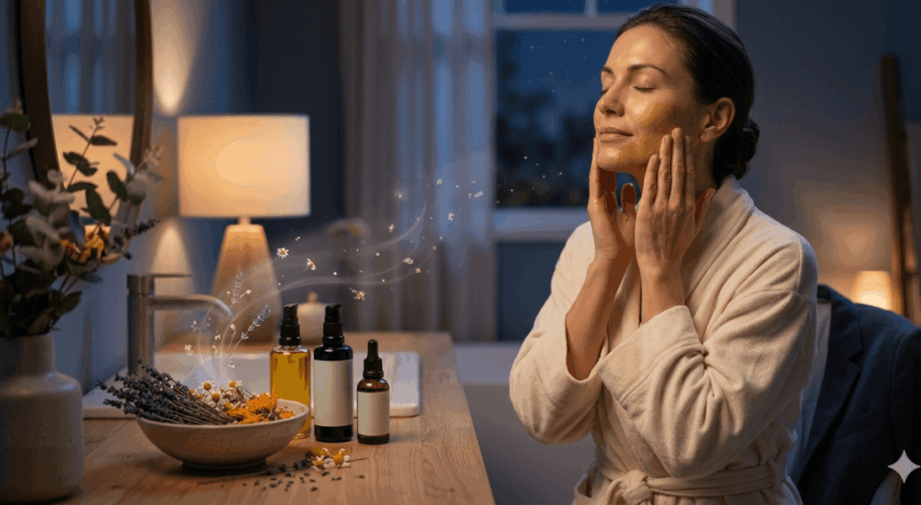 routine soin du soir