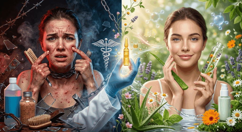 peau à imperfections