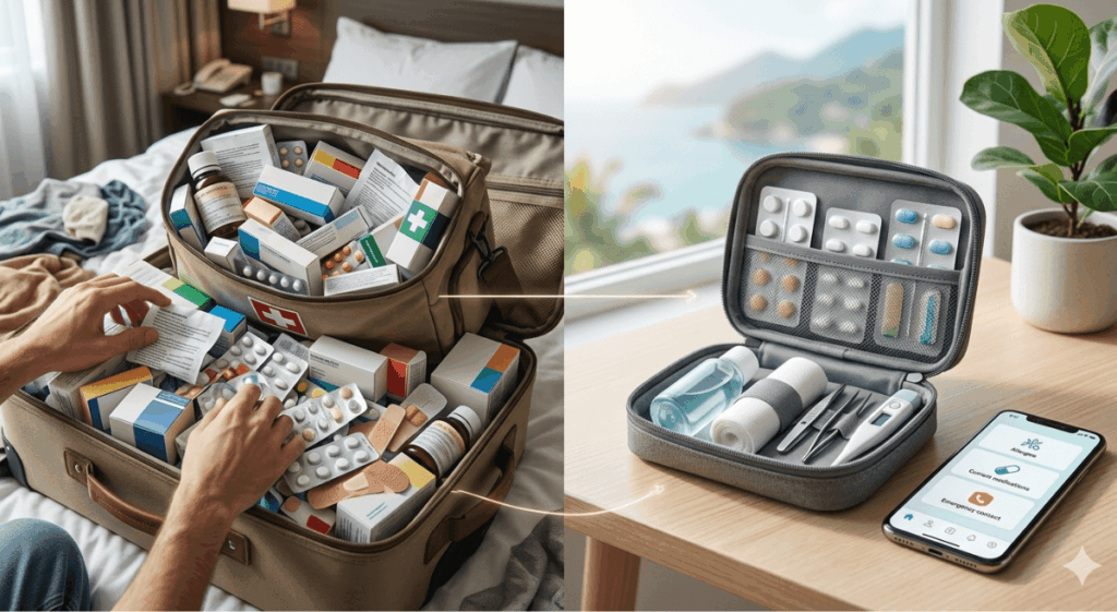 trousse pharmacie vacances