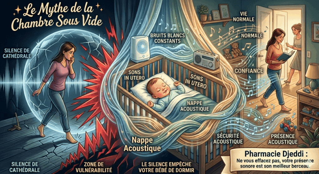 sommeil bébé bruit blanc