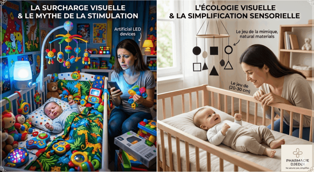 développement visuel bébé