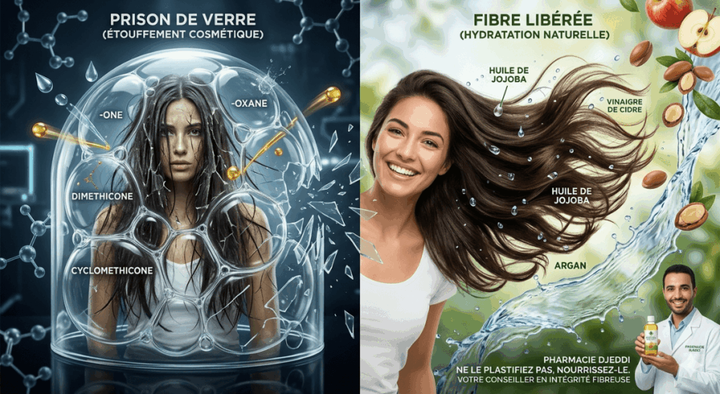 soin cheveux sans silicone