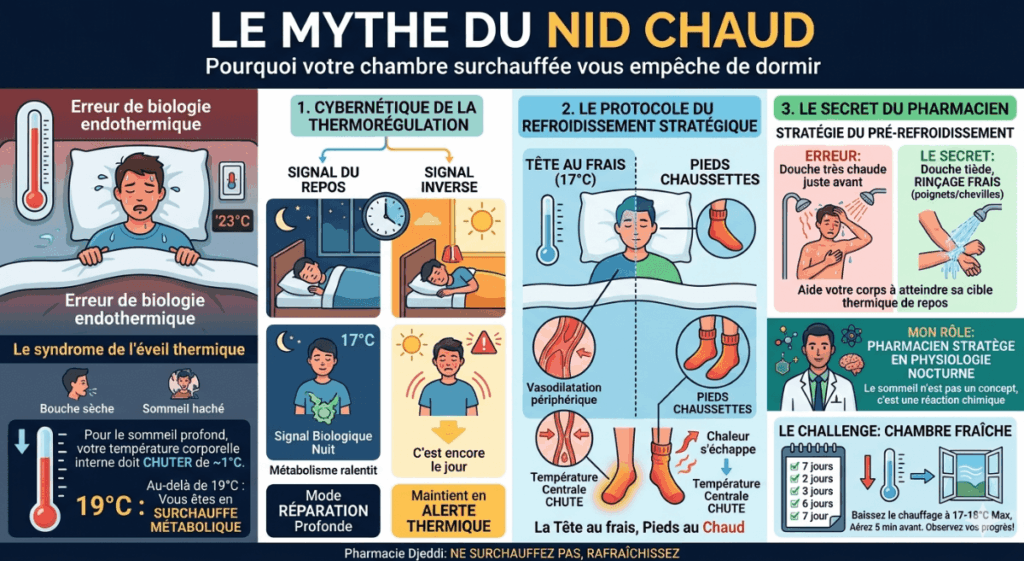 température idéale sommeil
