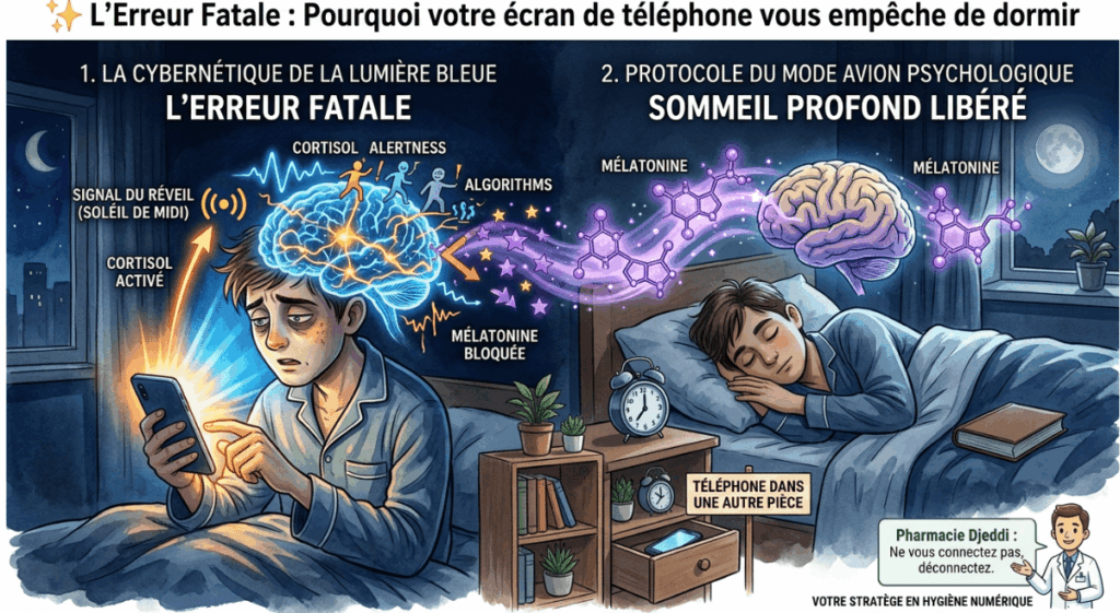 écran avant dormir