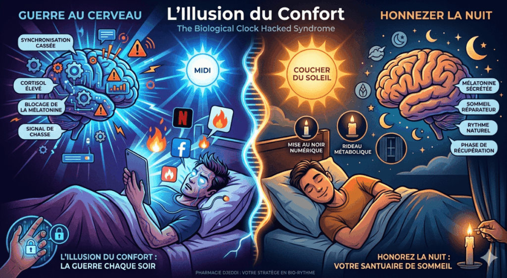 sommeil et lumière bleue