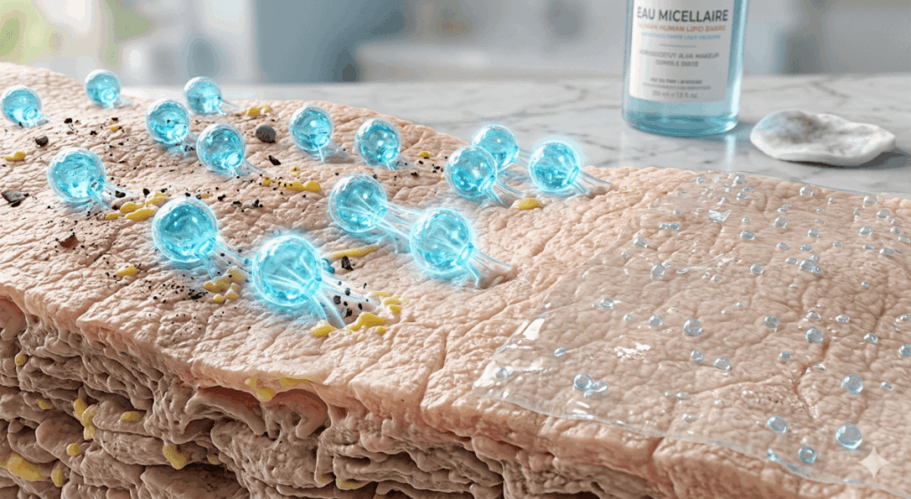 rincer eau micellaire
