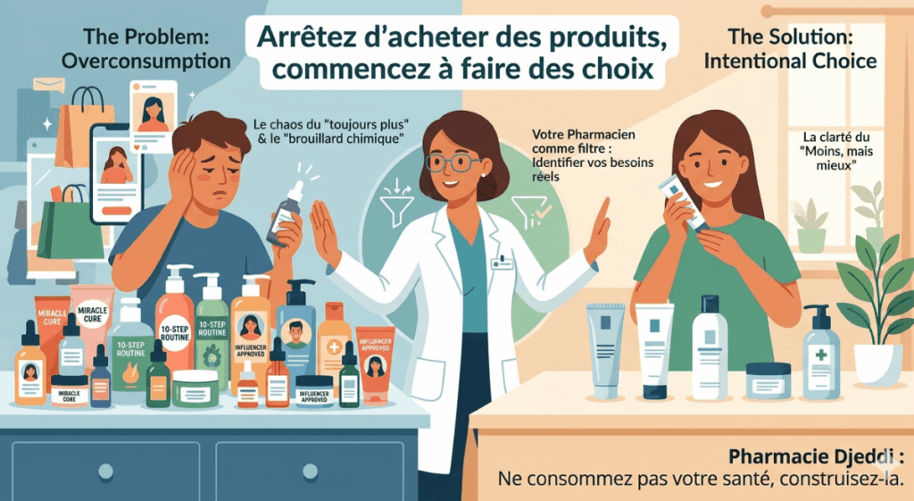 routine soin minimaliste