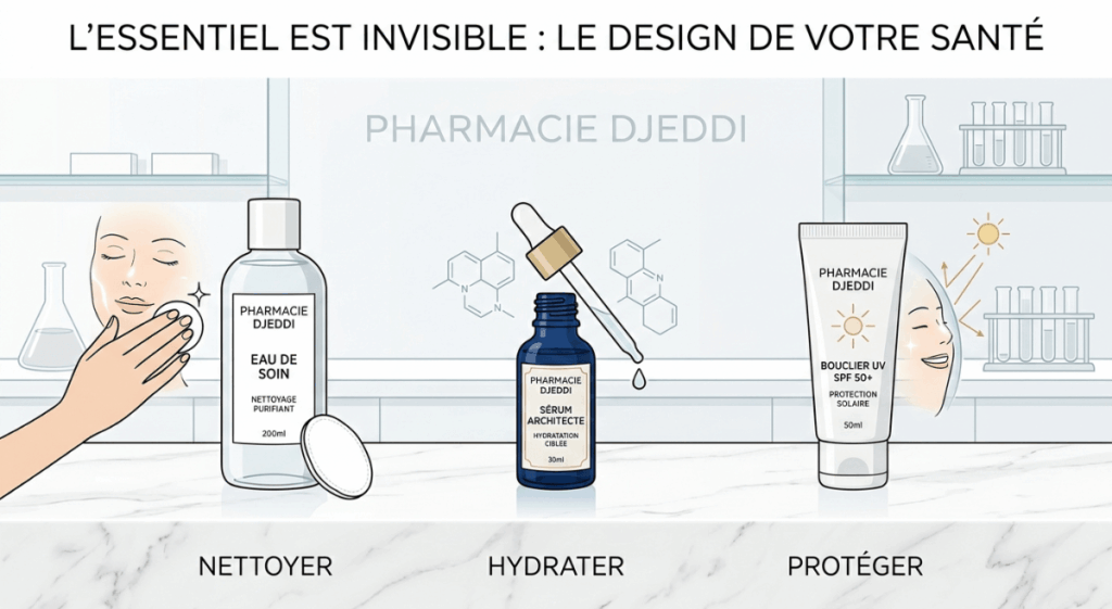 routine beauté minimaliste