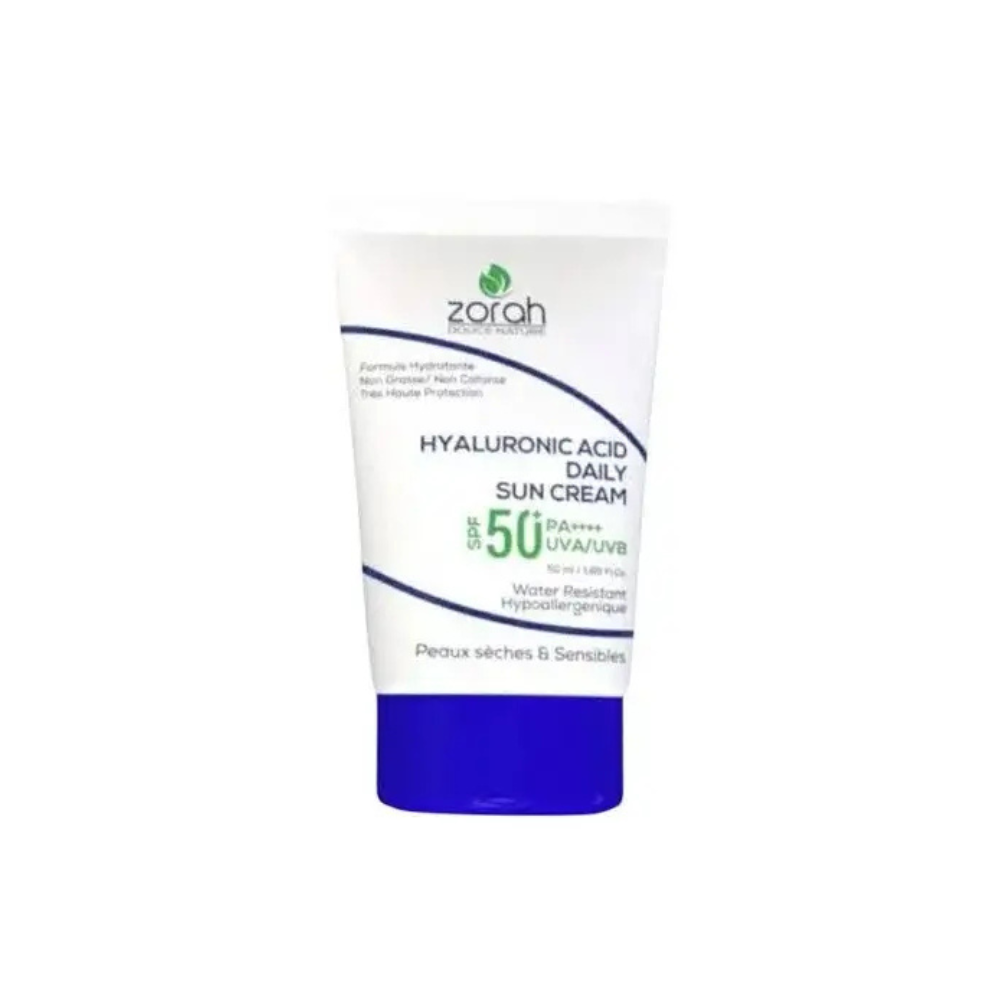Zorah Daily Sun Cream Acide Hyaluronique SPF 50+ Algérie