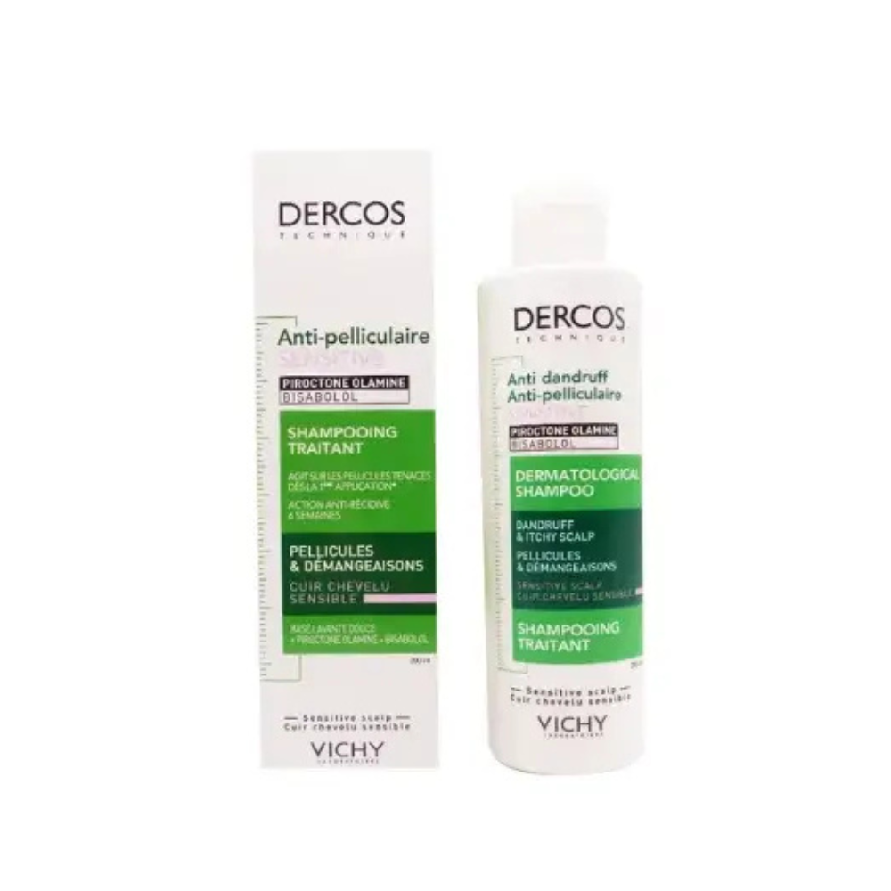 Vichy Dercos Anti-Dandruff Sensitive Shampooing Algérie
