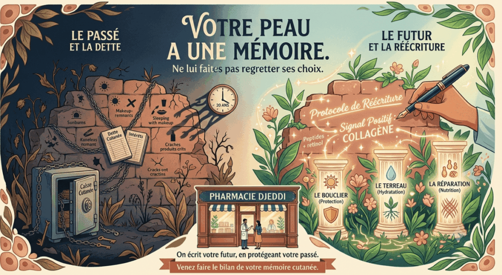 mémoire cellulaire peau