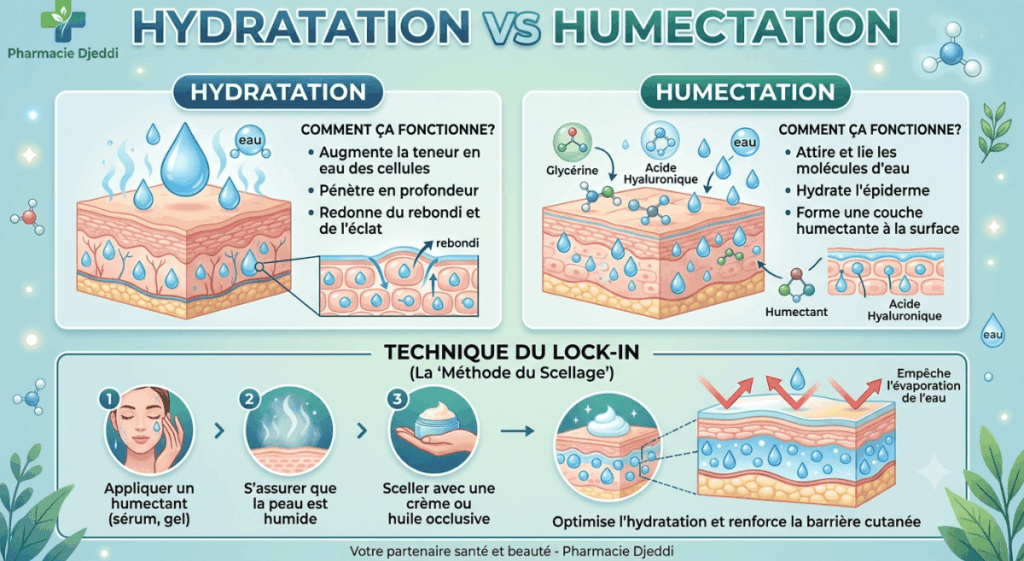 hydratation profonde peau