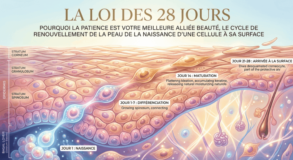 cycle de renouvellement cellulaire