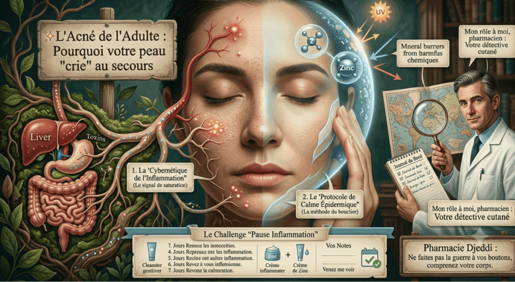 acné adulte