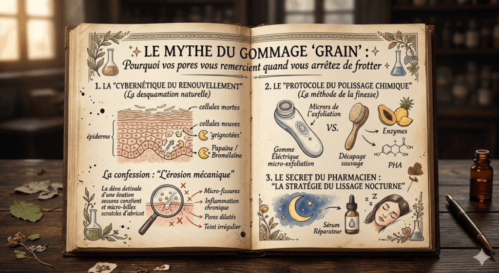 gommage visage