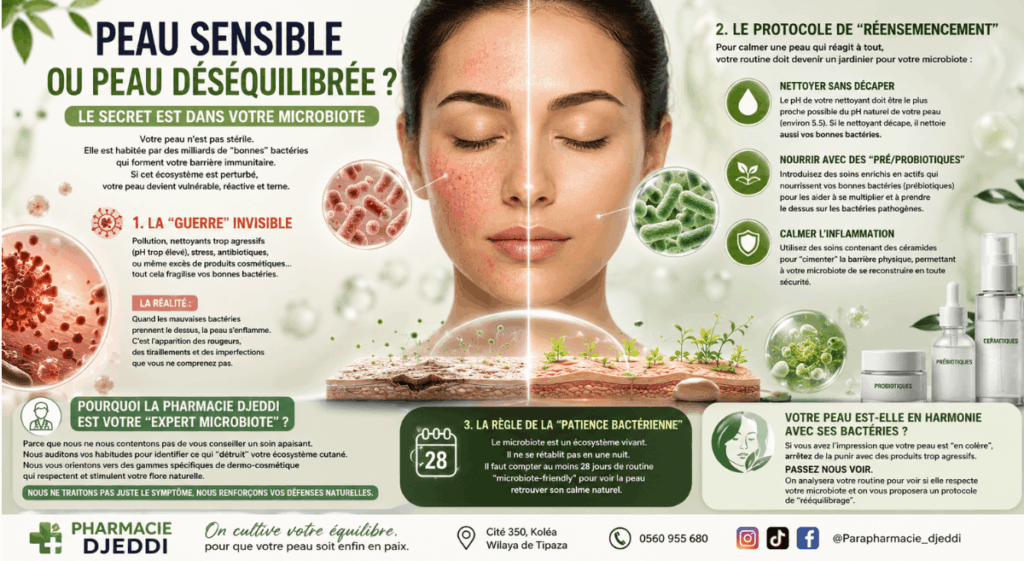microbiote cutané