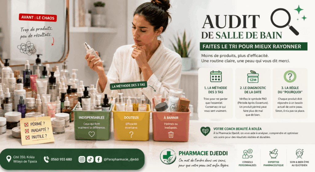 tri produits beauté