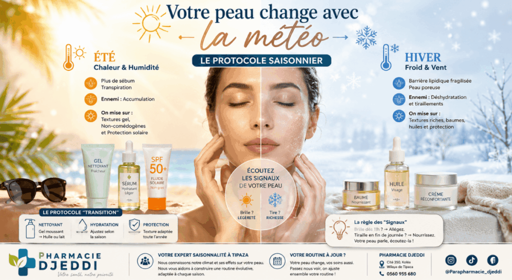 routine soin saison