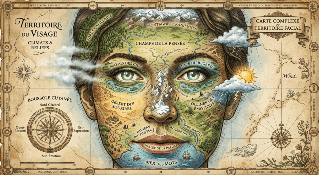 cartographie visage