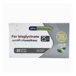 BPN Fer Bisglycinate 25 mg Algérie