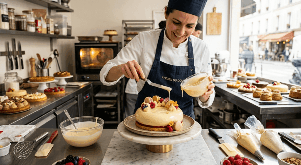 Pâtisserie d'éclat