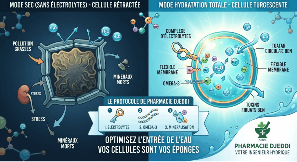 hydratation cellulaire