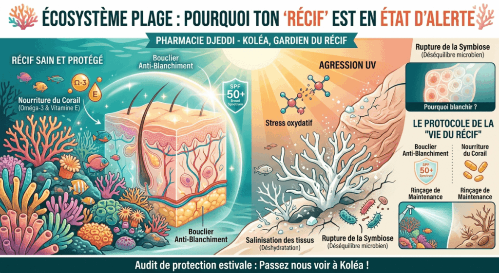 éclat de la peau