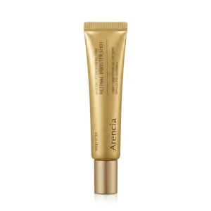 Arencia Retinal Booster Shoot 30 ml tube doré de sérum anti-age au rétinal