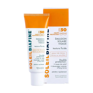 Biafine Soleil Émulsion Solaire Visage SPF50+ 50 ml Algérie