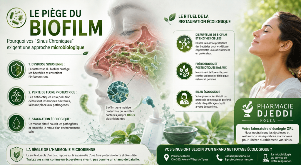 Sinusite chronique et biofilm