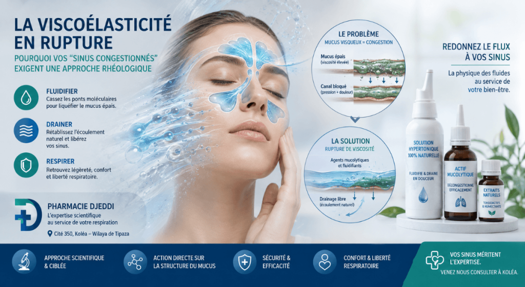 congestion nasale et mucus