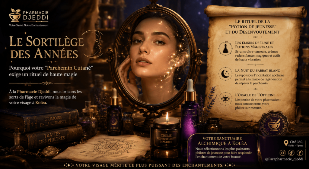 philtre de jeunesse et éclat de la peau