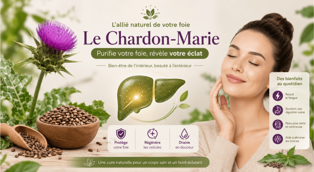 Chardon marie bienfaits foie