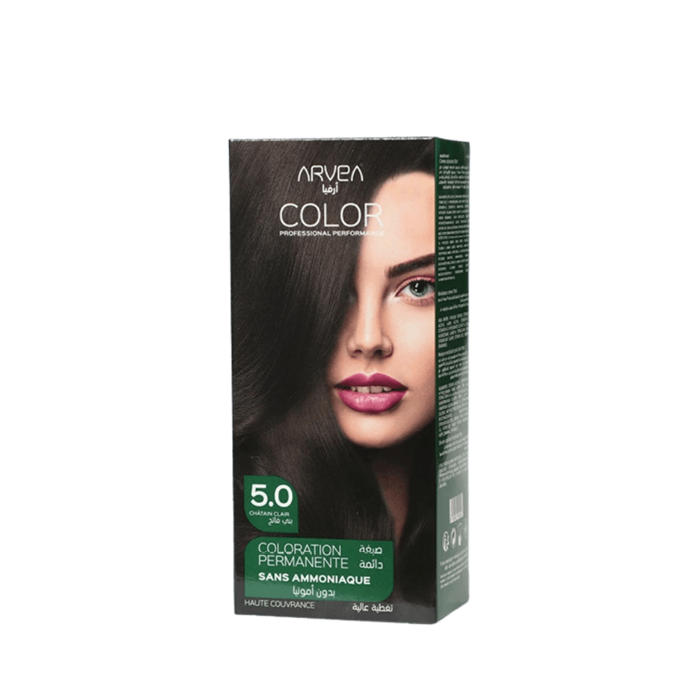 Arvea coloration sans ammoniaque Châtain Clair 5.0