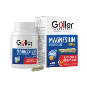 Guller Magnésium Bisglycinate 400 mg Vitamine B6 Algérie