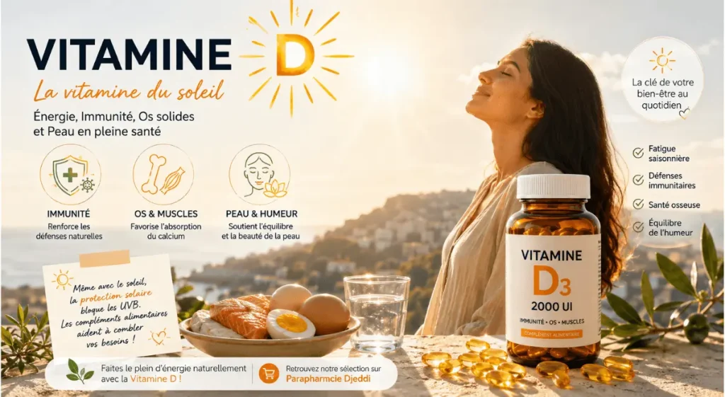vitamine d bienfaits fatigue