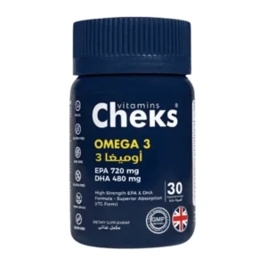 Cheks Omega 3 EPA 720 DHA 480 B/30 Algérie