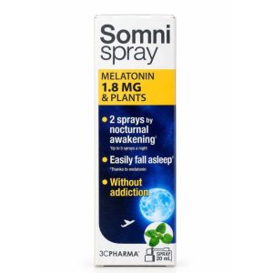 Somni Spray Mélatonine 1,8 mg 20 ml Algérie